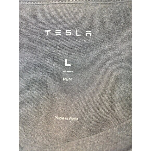 Set of 3 Large Tesla Mens T-Shirts Black Limited Editions - Picture 5 of 11